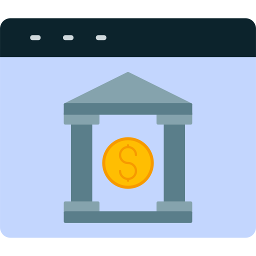 Интернет-банкинг Generic color fill иконка