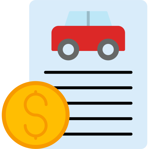 Car loan Generic color fill icon
