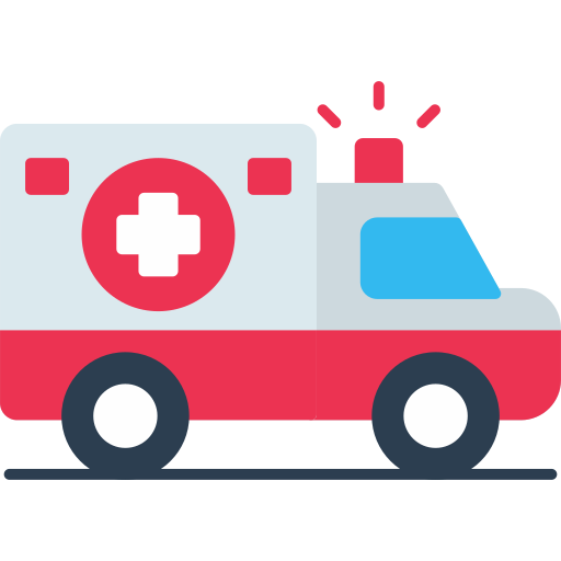 Ambulance Generic color fill icon