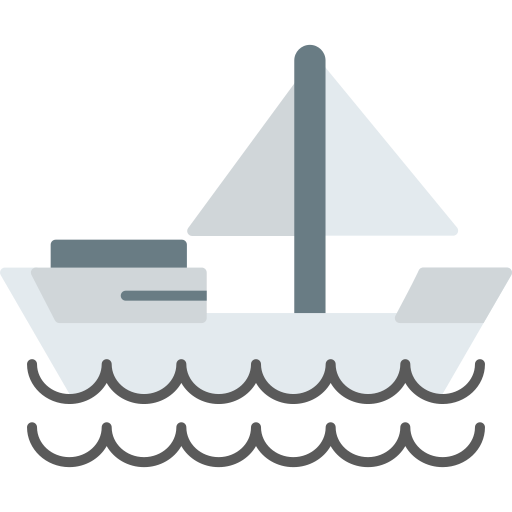 Dinghy Generic color fill icon