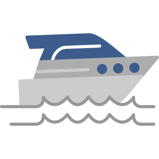 Speedboat Generic color fill icon