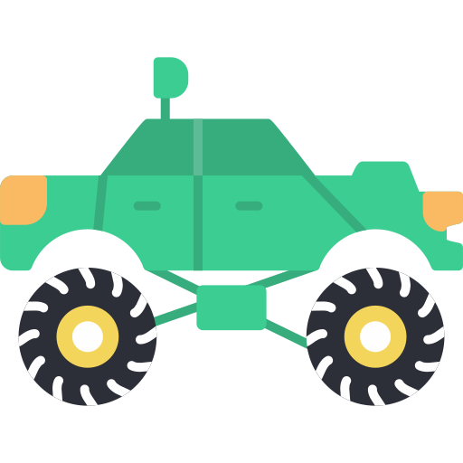 Monster truck Generic color fill icon