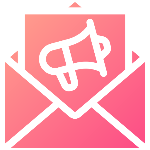 e-mail marketing Generic gradient outline icon