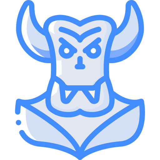 duivel Basic Miscellany Blue icoon