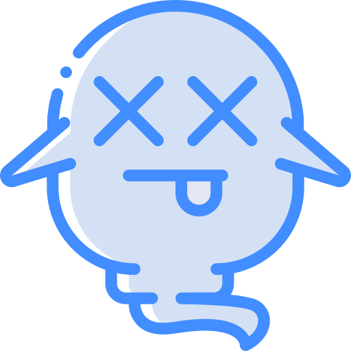 おばけ Basic Miscellany Blue icon