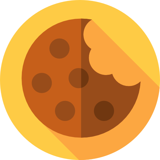 ciastko Flat Circular Flat ikona