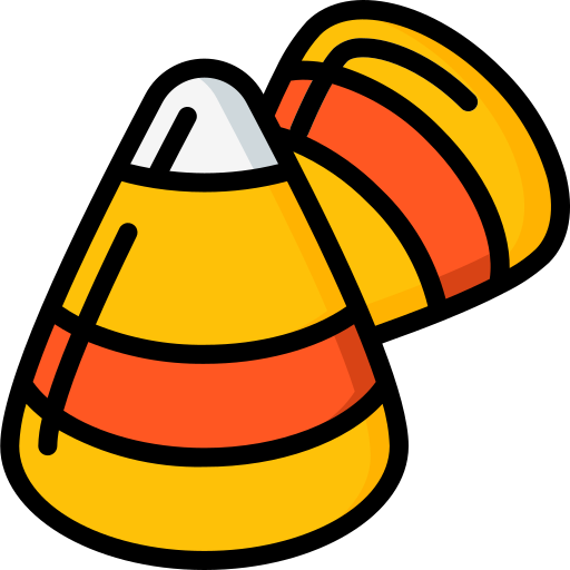 Candy corn Basic Miscellany Lineal Color icon