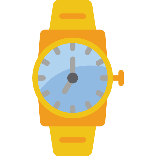 Wristwatch Basic Miscellany Flat icon