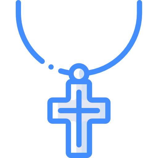 halsketting Basic Miscellany Blue icoon