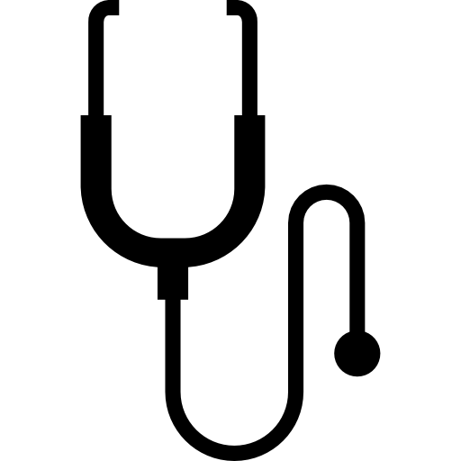 estetoscopio srip Fill icono