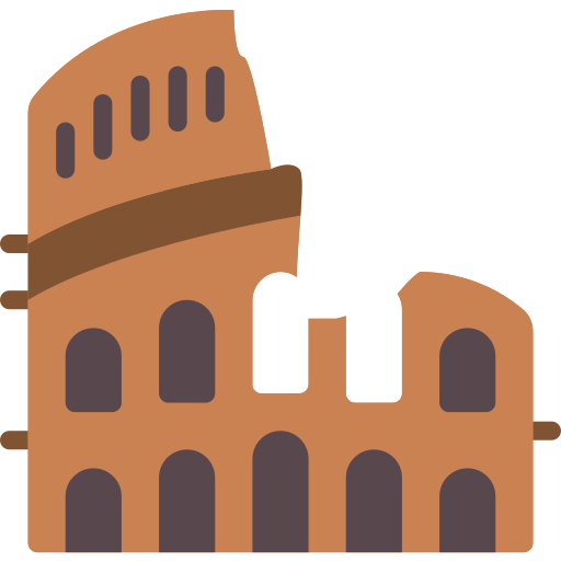 Colosseum Basic Miscellany Flat icon