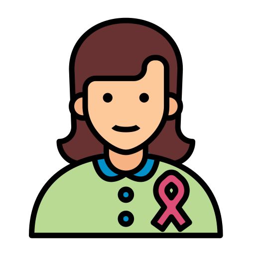 cáncer de mama Generic color lineal-color icono