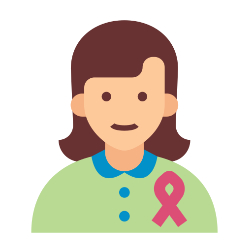 Breast cancer Generic color fill icon
