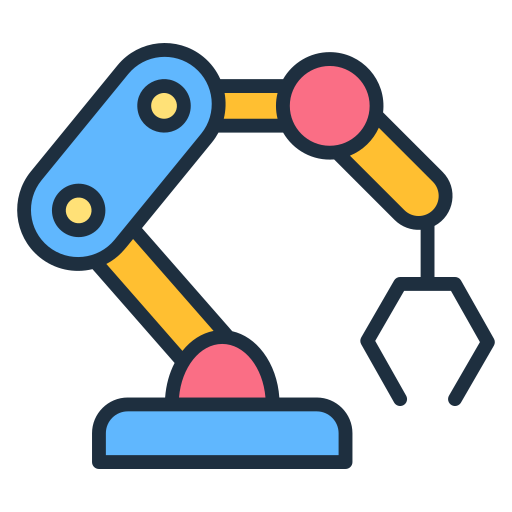 brazo robotico Generic color lineal-color icono