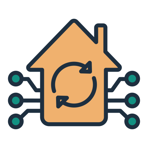 Smart home Generic color lineal-color icon