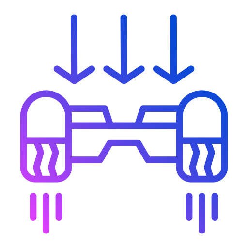 Ховерборд Generic gradient outline иконка