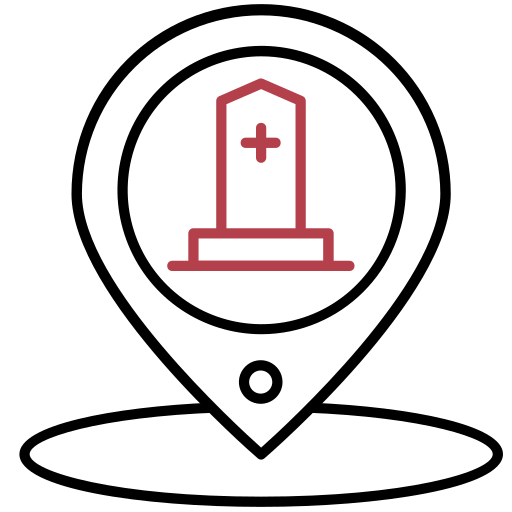 Graveyard Generic color outline icon