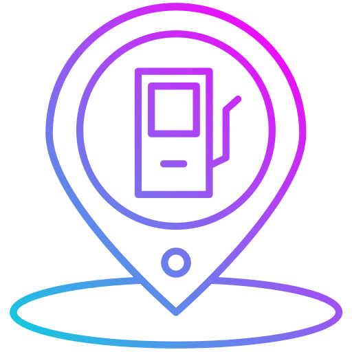 posto de gasolina Generic gradient outline Ícone