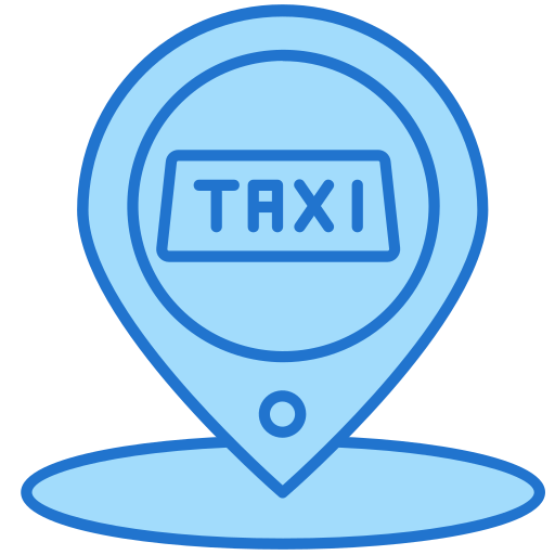 タクシー Generic color lineal-color icon