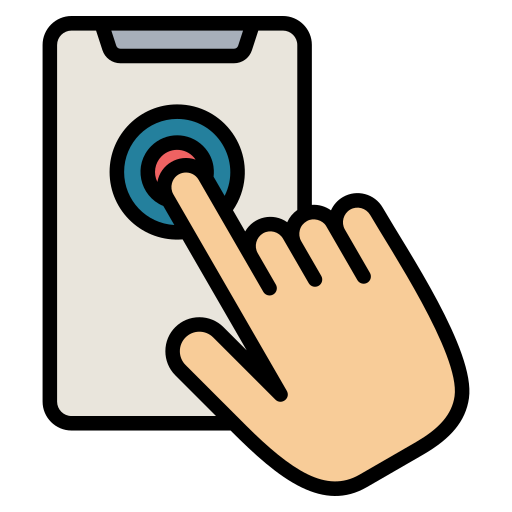 touch-screen Generic color lineal-color icon