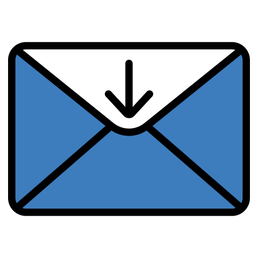 caixa de entrada de e-mail Generic color lineal-color Ícone