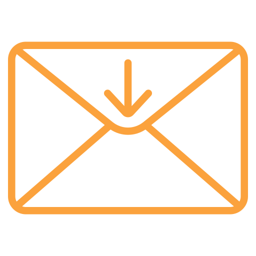 Email inbox Generic color outline icon