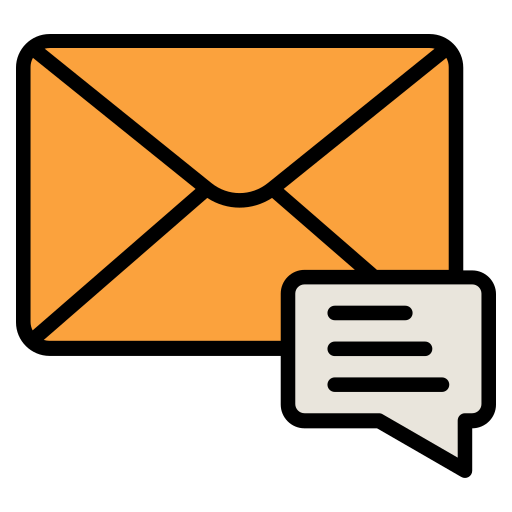 wiadomość e-mail Generic color lineal-color ikona