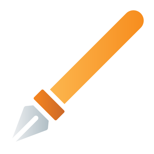Ink pen Generic gradient fill icon