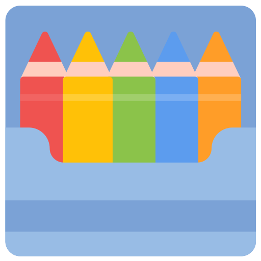 kredka ołówkowa Generic color fill ikona