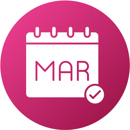 marzo Generic gradient fill icono