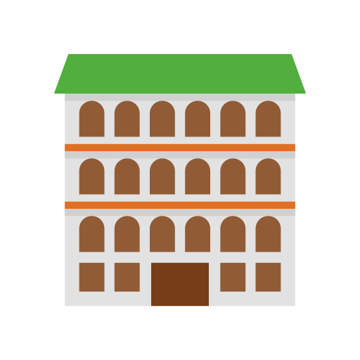 Apartment Generic color fill icon