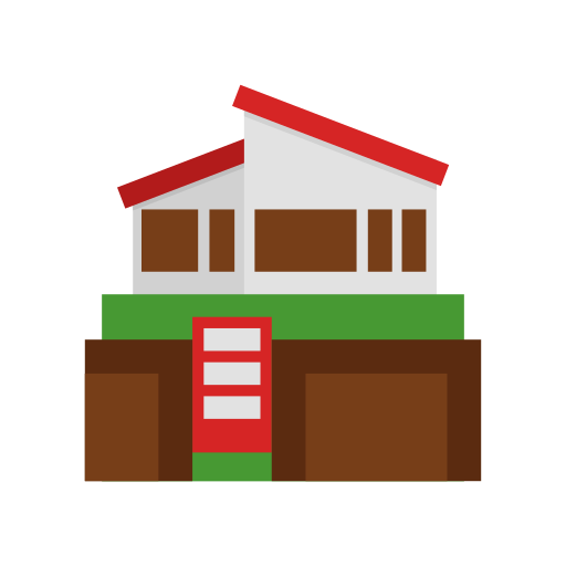 House building Generic color fill icon