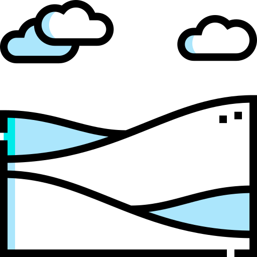 Antarctica Detailed Straight Lineal color icon