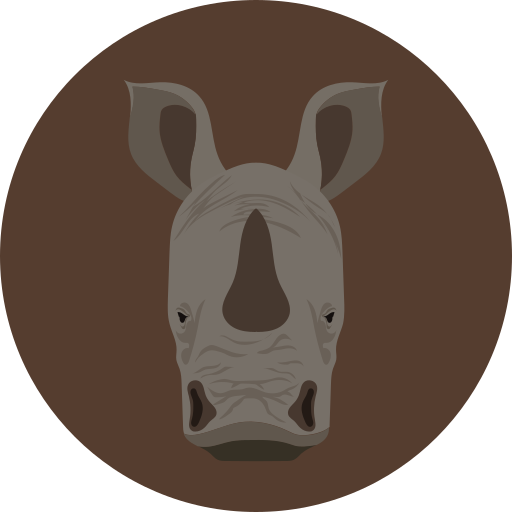 hippopotame Generic color fill Icône