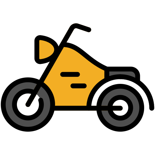 motocicleta Generic color lineal-color icono