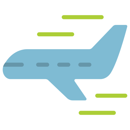 Plane Generic color fill icon