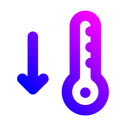 Температура Generic gradient outline иконка
