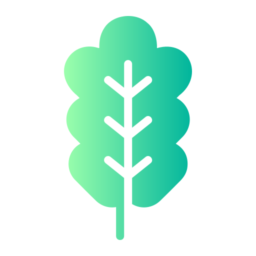 Oak leaf Generic gradient fill icon
