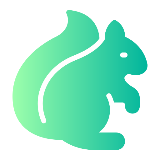 Squirrel Generic gradient fill icon