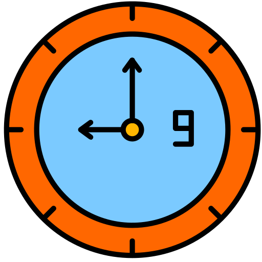 時間 Generic color lineal-color icon