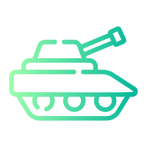 tank Generic gradient outline icoon