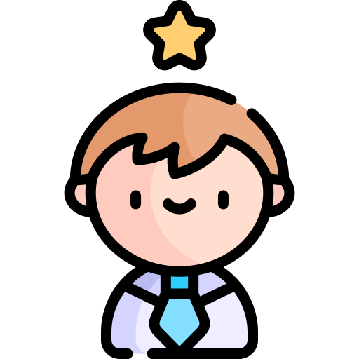 moderator Kawaii Lineal color icon