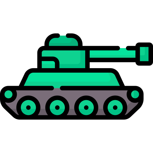 guerra Special Lineal color icono