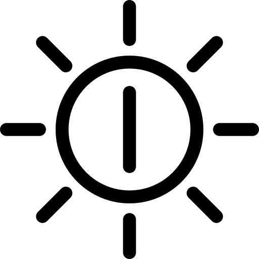 Контраст Generic black outline иконка