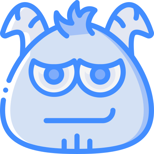 monstre Basic Miscellany Blue Icône