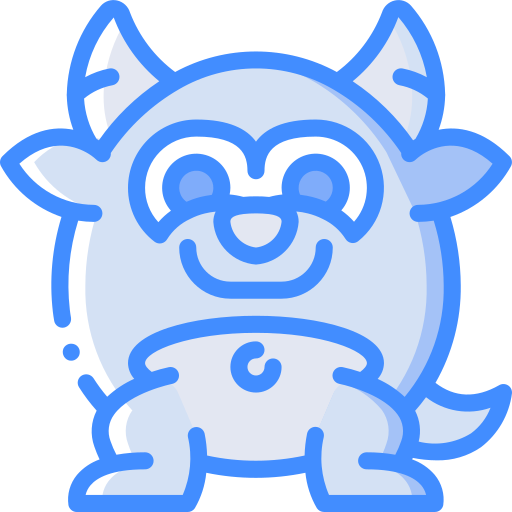 monstruo Basic Miscellany Blue icono