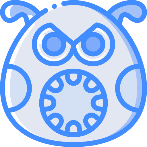 괴물 Basic Miscellany Blue icon