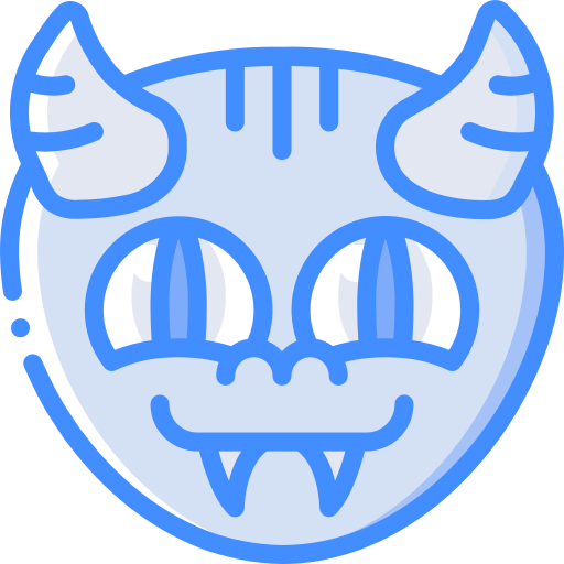 ドラゴン Basic Miscellany Blue icon