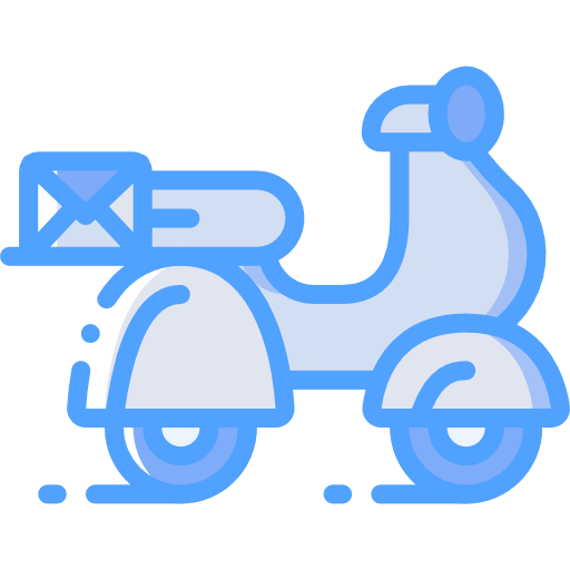 Scooter Basic Miscellany Blue icon