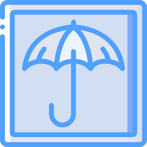 paraguas Basic Miscellany Blue icono
